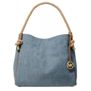 Michael Kors

Isla Satchel

Denim womens bag